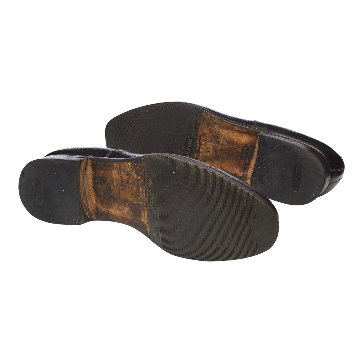 Dark Brown Grain Leather Oxford UK 11 F