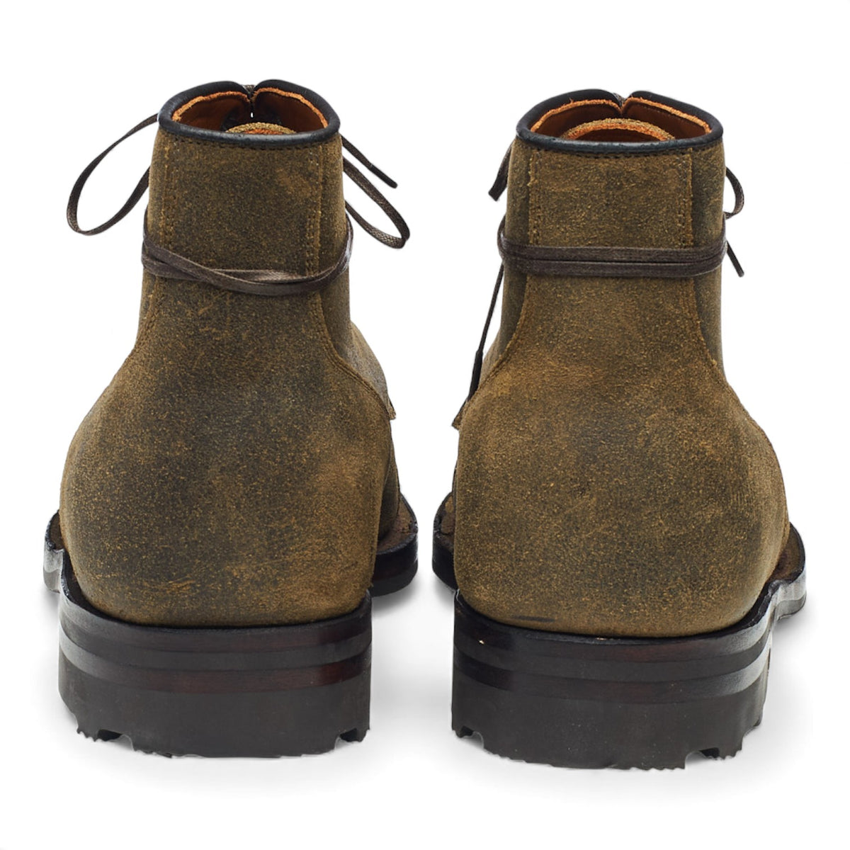 Mojave Brown Waxed Suede Service Boots UK 6.5 E