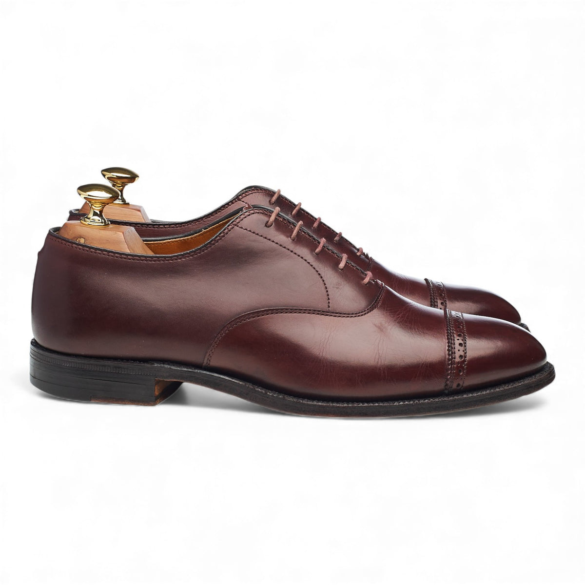 '900' Burgundy Leather Oxford UK 6.5 US 7.5 D