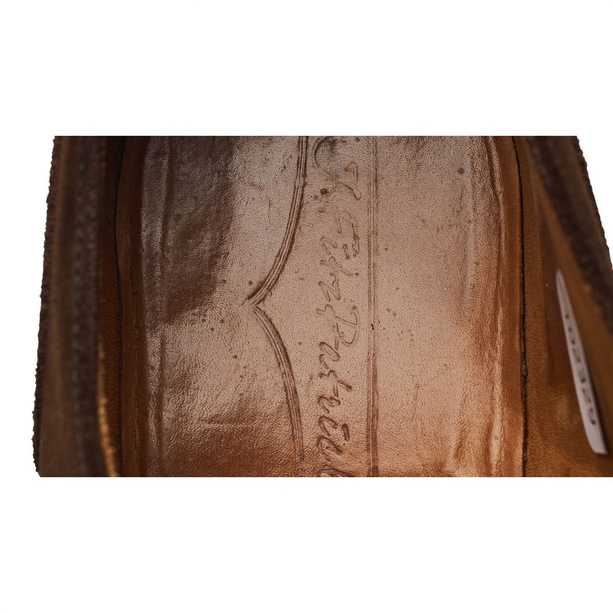 'Magnolia' Brown Suede Oxford UK 8 E