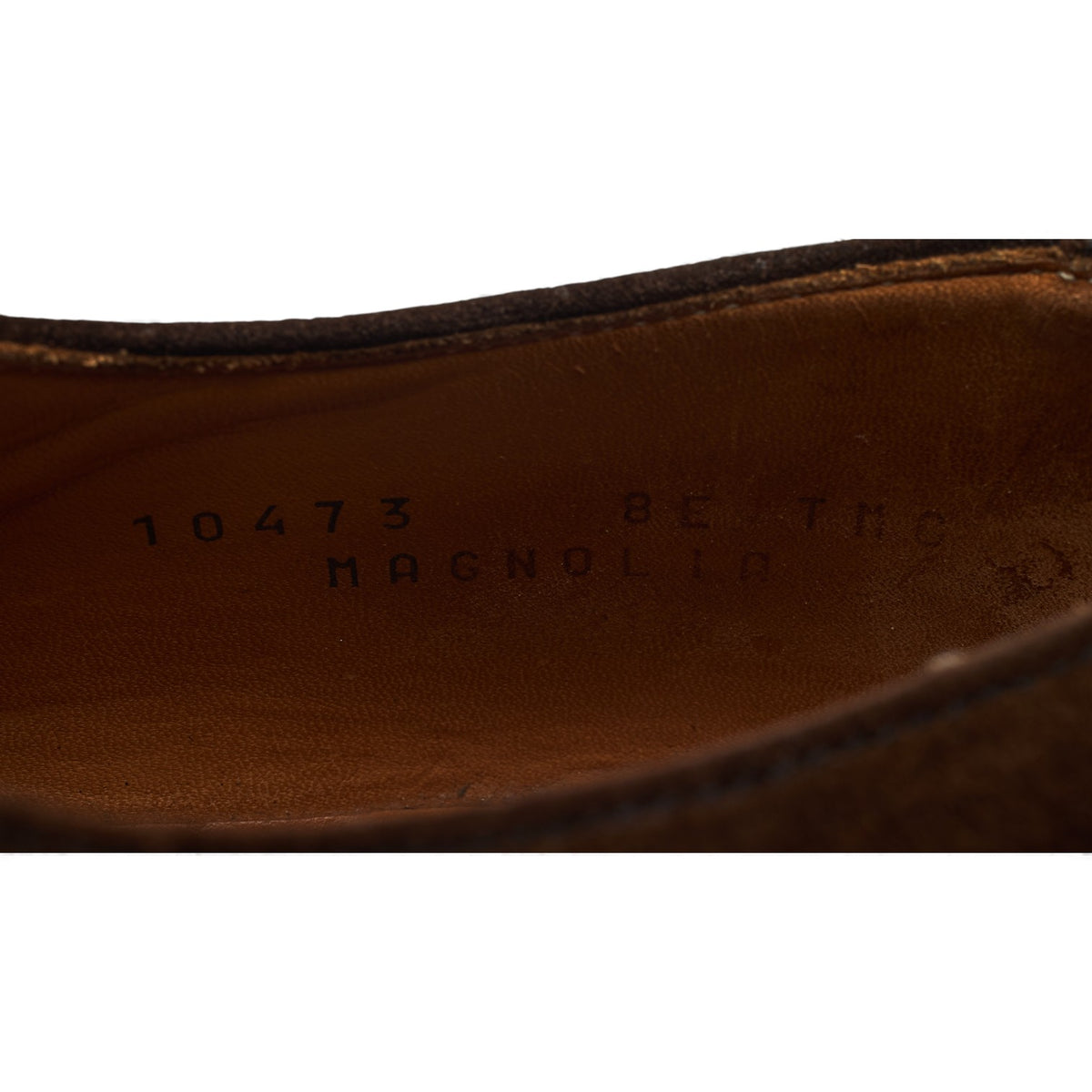 'Magnolia' Brown Suede Oxford UK 8 E