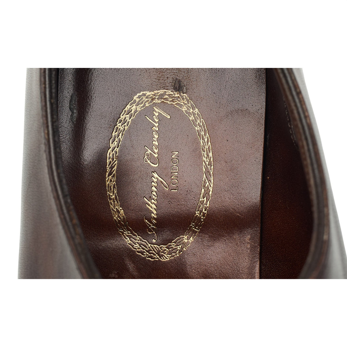 'Nakagawa' Bourbon Brown Museum Leather Oxford UK 7 E