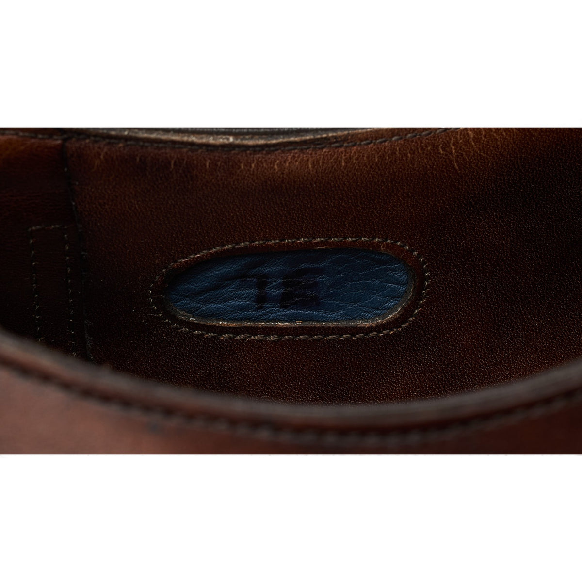 'Nakagawa' Bourbon Brown Museum Leather Oxford UK 7 E