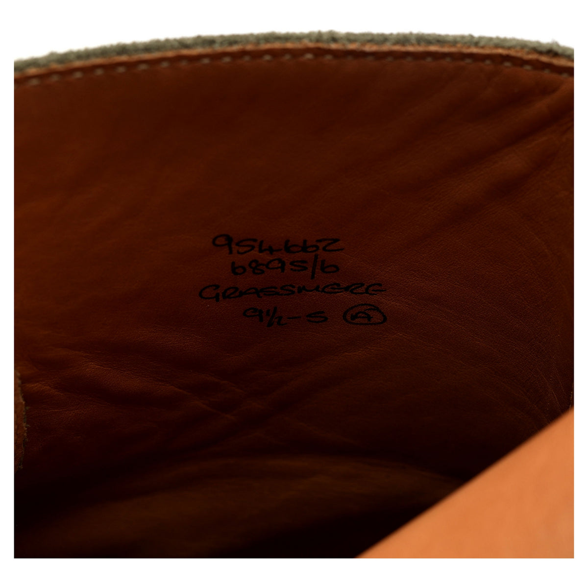 &#39;Grassmere&#39; Dark Green Kudu Leather Boots UK 9.5