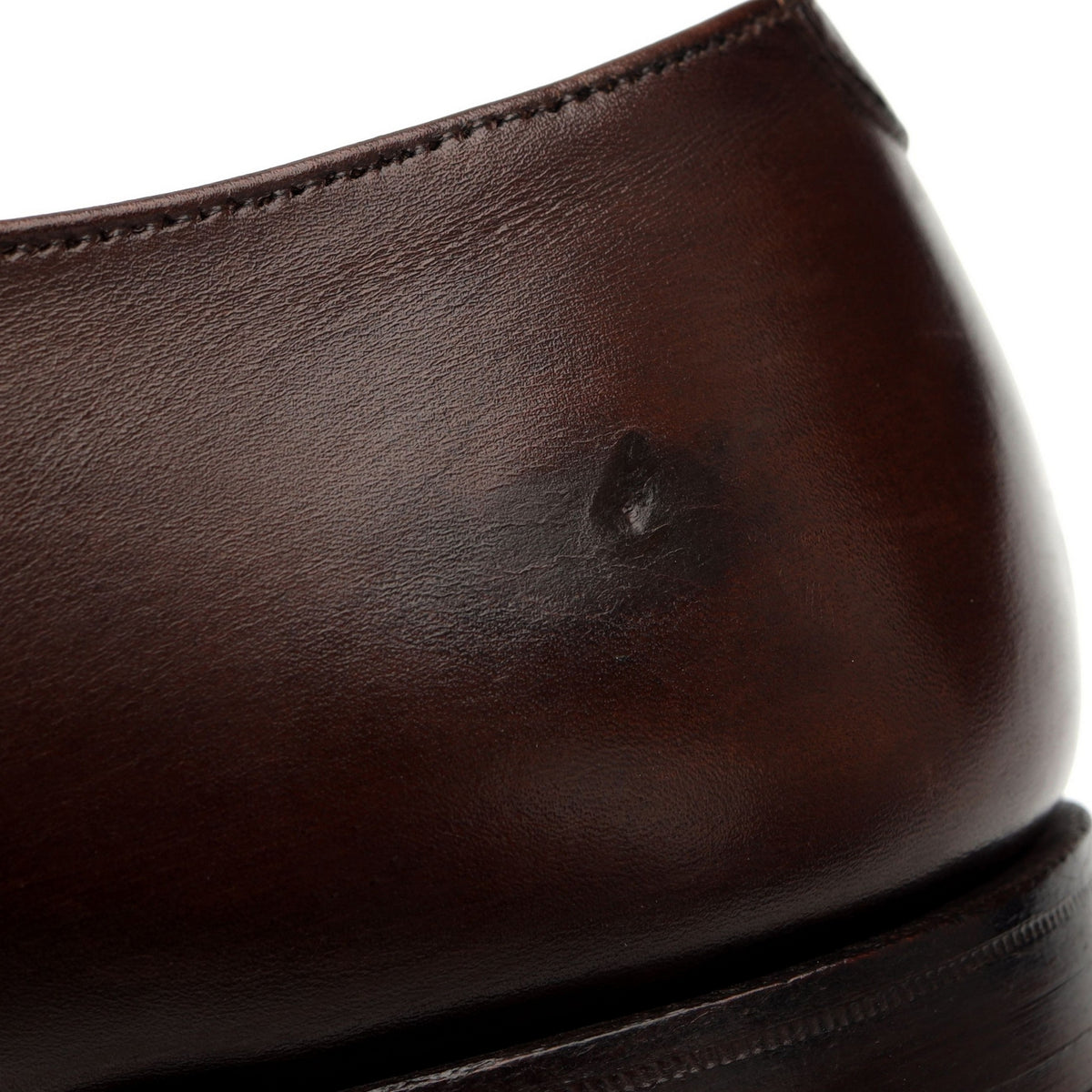 'Lowndes' Dark Brown Leather Double Monk Strap UK 7 E