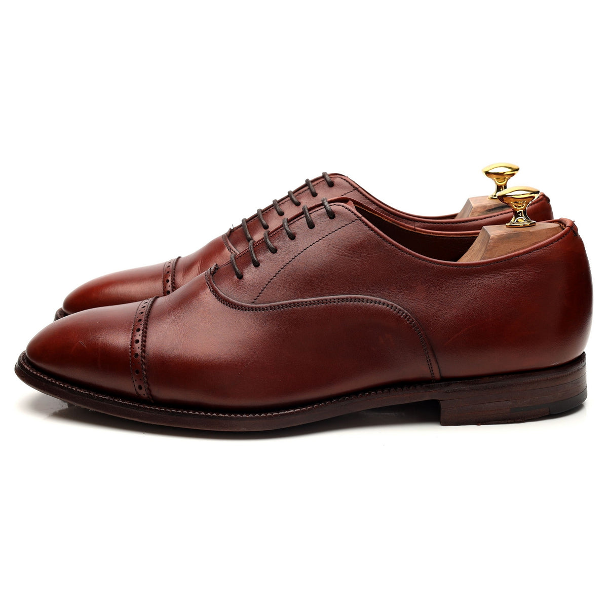 Masterclass &#39;Wordsworth&#39; Brown Leather Oxford UK 11 F