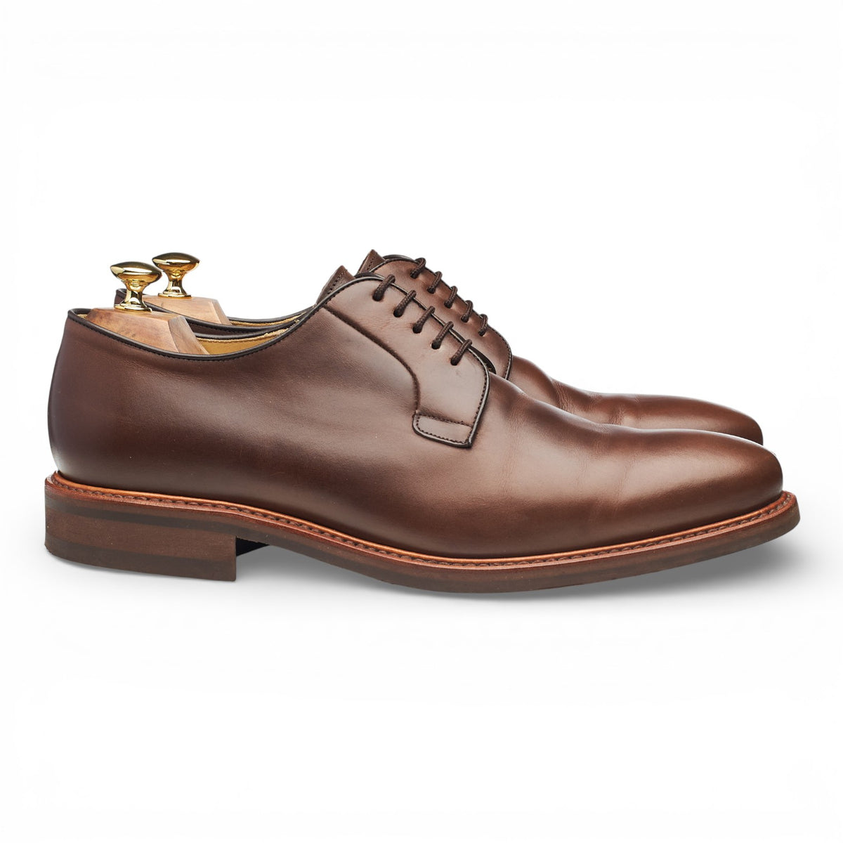 '5768' Brown Leather Derby UK 11