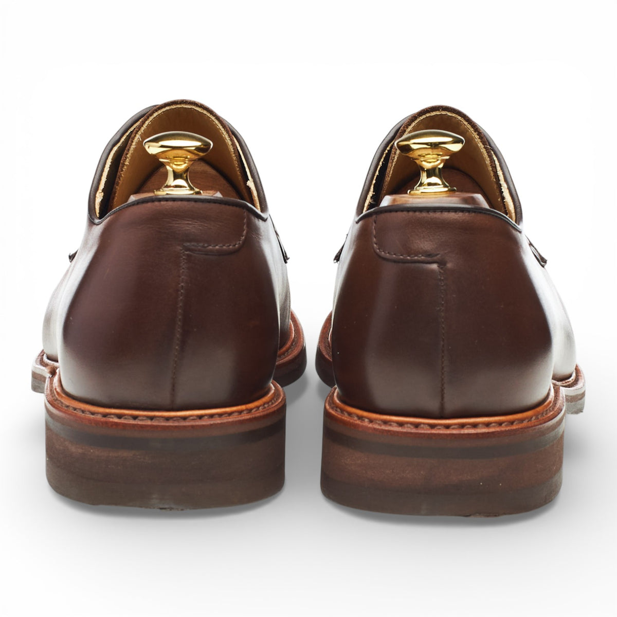 '5768' Brown Leather Derby UK 11