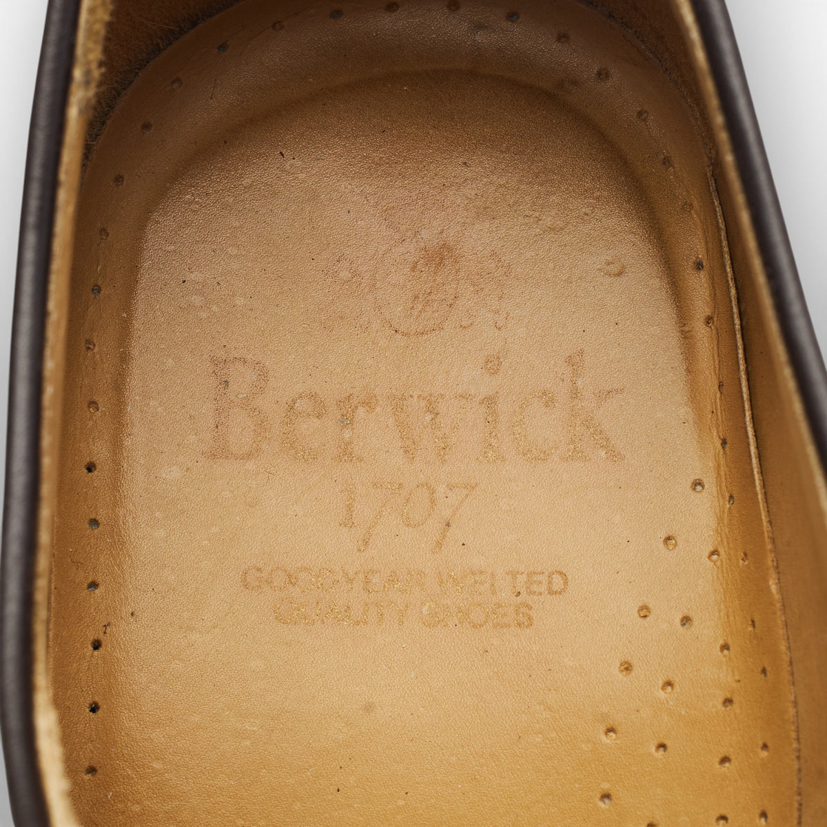 '5768' Brown Leather Derby UK 11