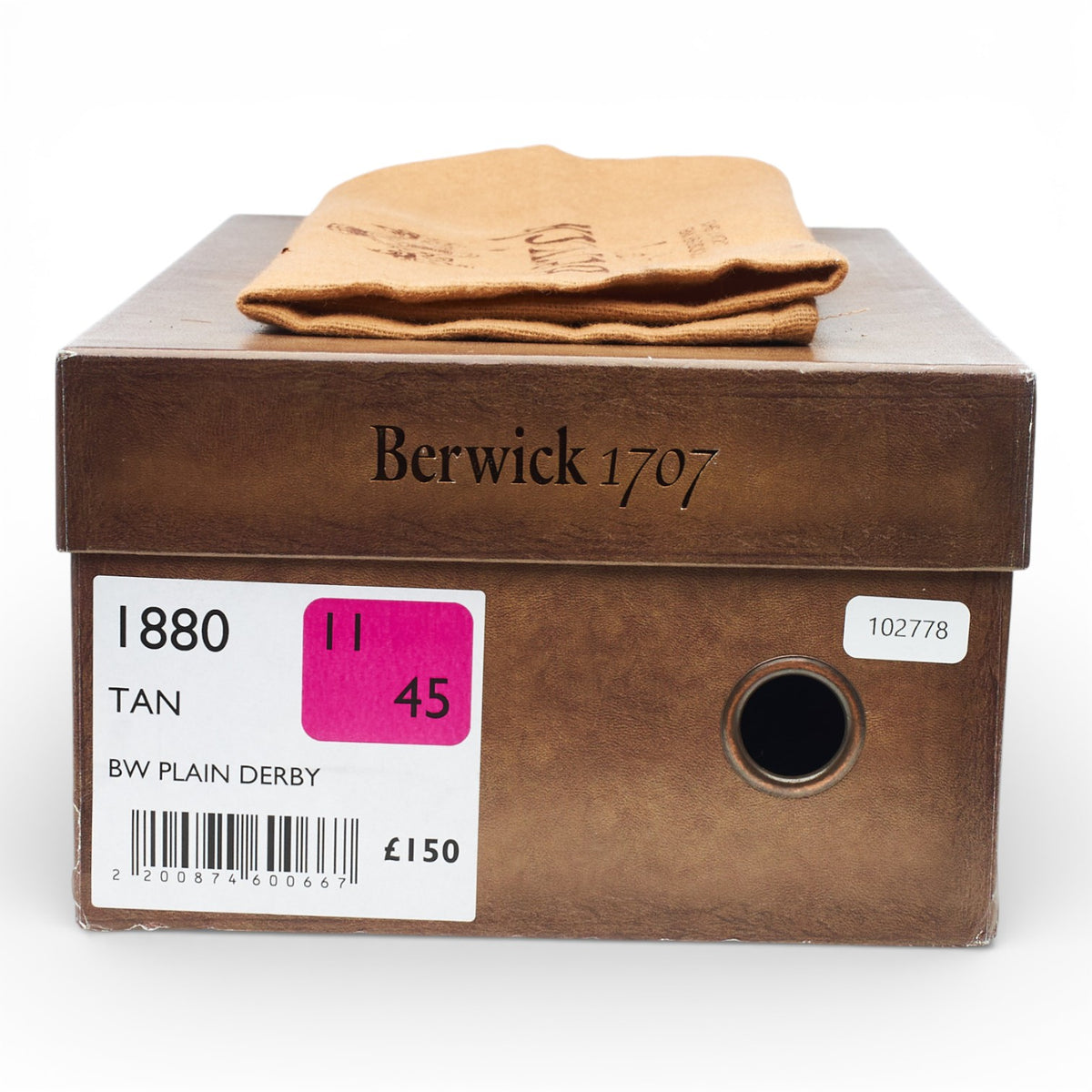 '5768' Brown Leather Derby UK 11