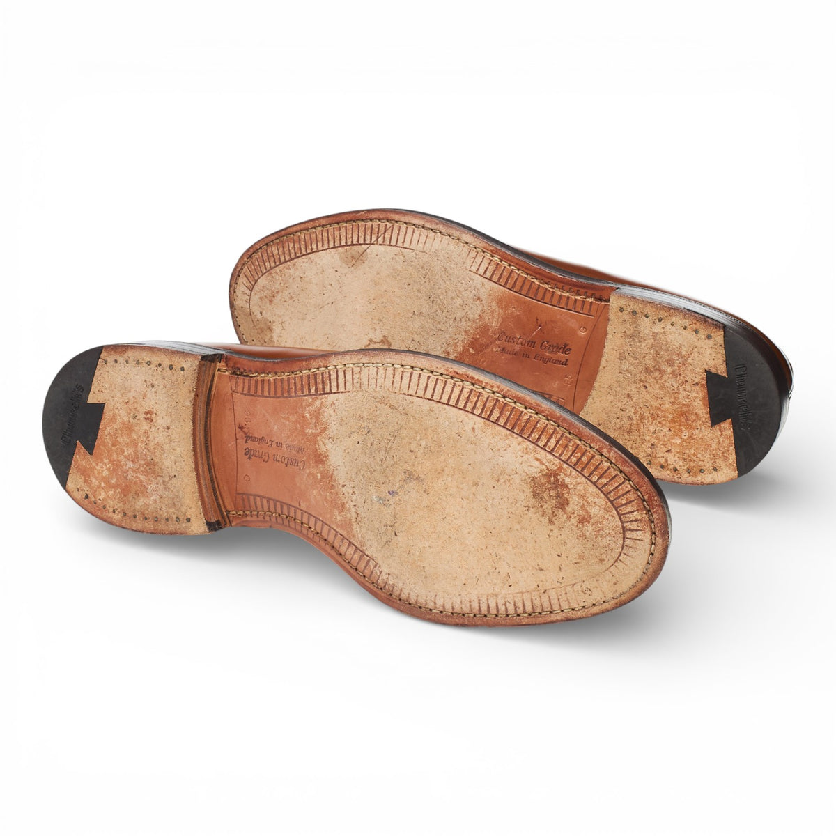 'Shannon' Tan Brown Leather Derby UK 9.5 G