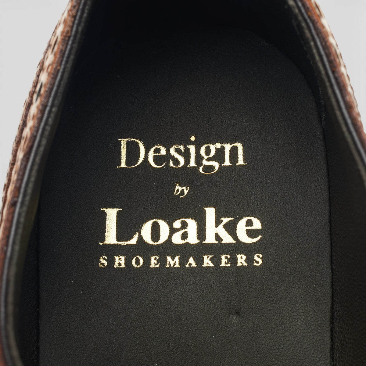 Design 'Kerridge' Tan Brown Leather Spectator Brogues UK 8 F