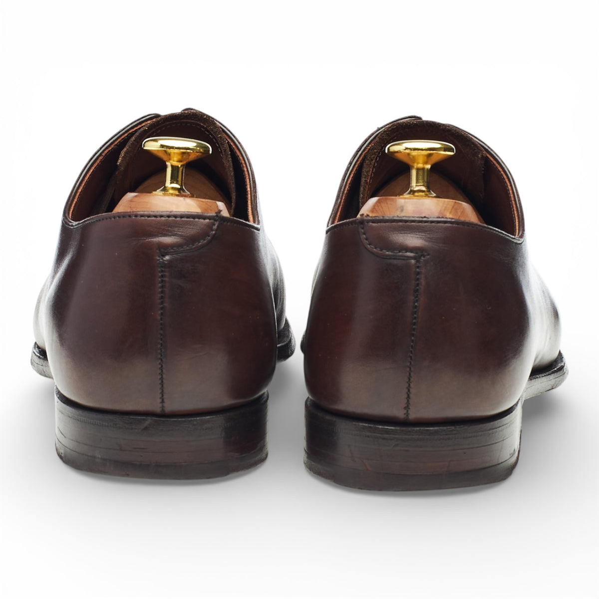 'Weymouth' Dark Brown Leather Wholecut Oxford UK 8.5 E