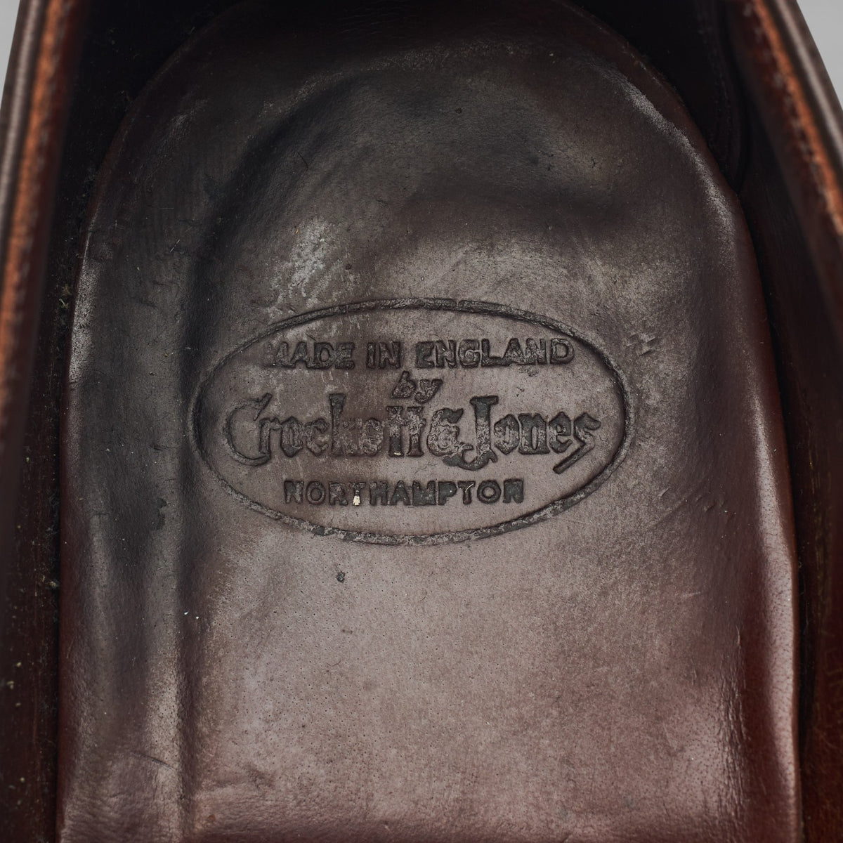 'Weymouth' Dark Brown Leather Wholecut Oxford UK 8.5 E