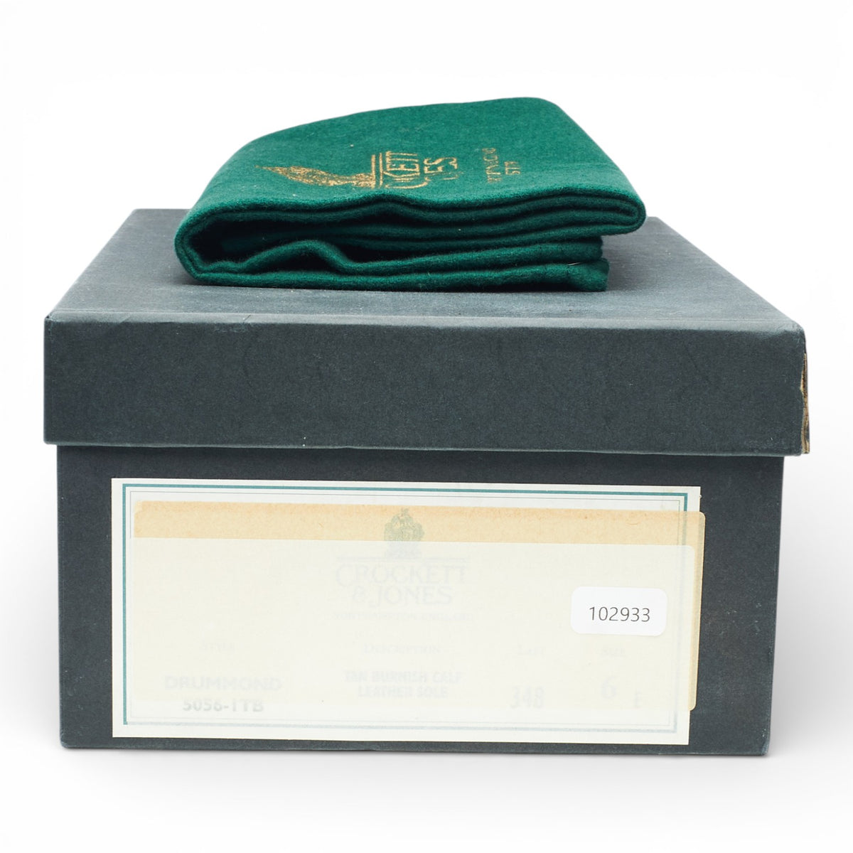 'Drummond' Tan Brown Leather Oxford Brogues UK 6 E