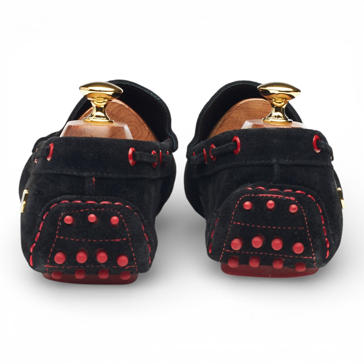 'Maranello II' Black Suede Driving Loafers UK 10 EU 44