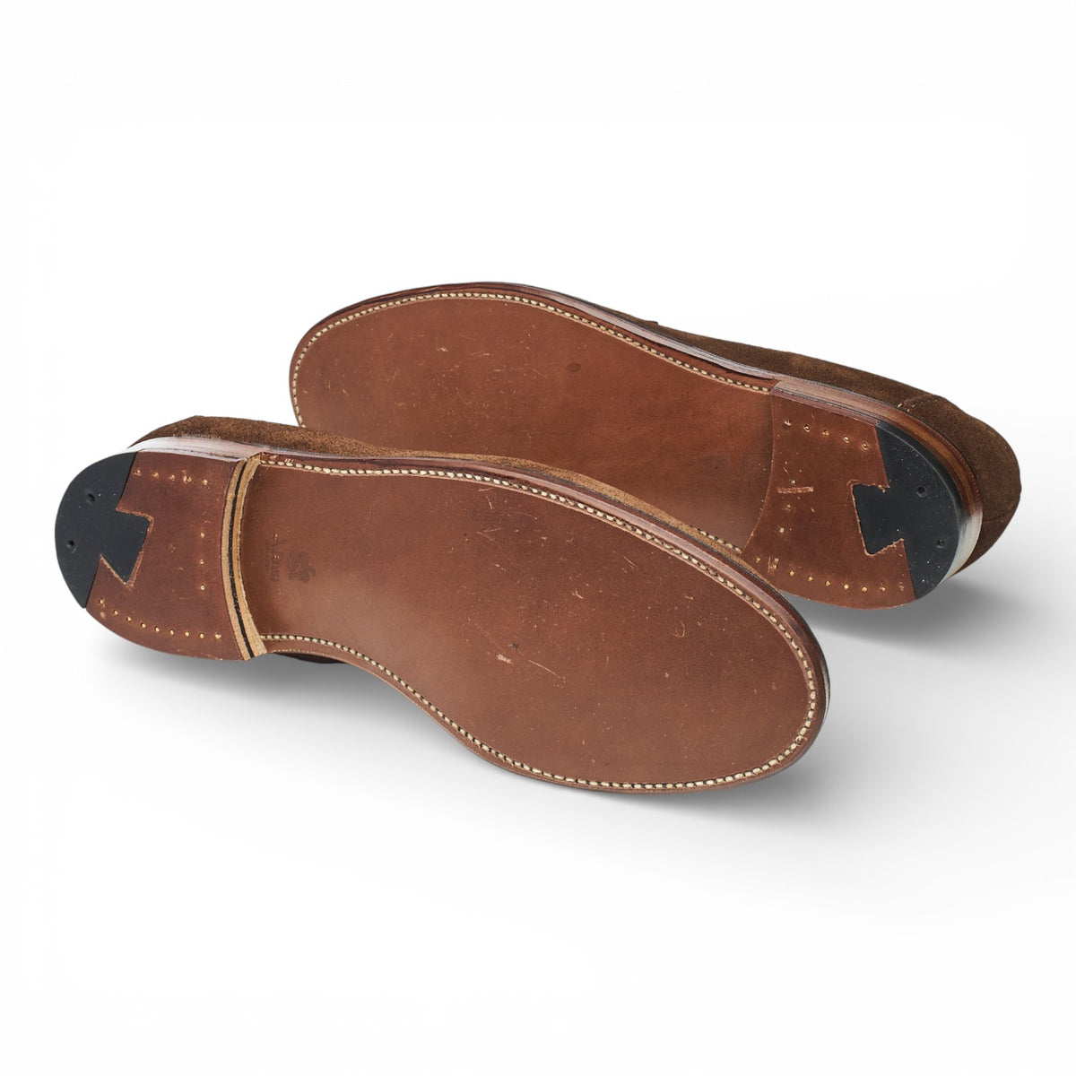 '9697F' Dark Brown Suede Loafers UK 9.5 US 10.5 E