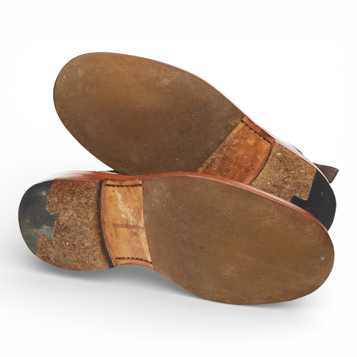 'Burford' Tan Brown Leather Boots UK 7.5