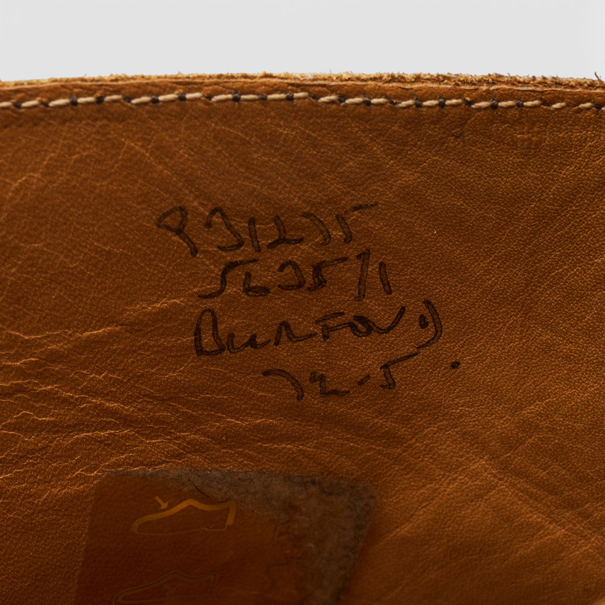 'Burford' Tan Brown Leather Boots UK 7.5