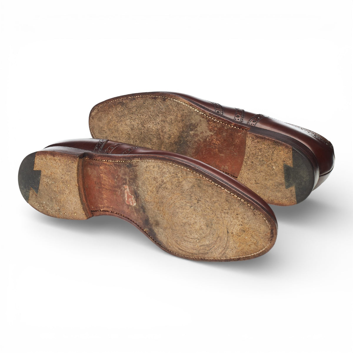 'Canterbury' Dark Brown Leather Oxford Brogues UK 9.5 G