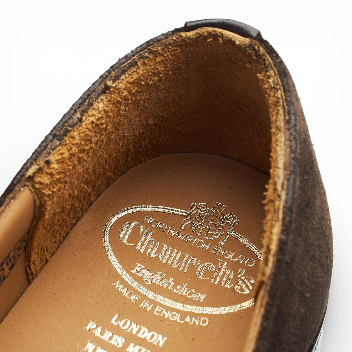 MTO 'Westbury' Brown Suede Monk Strap UK 6 G