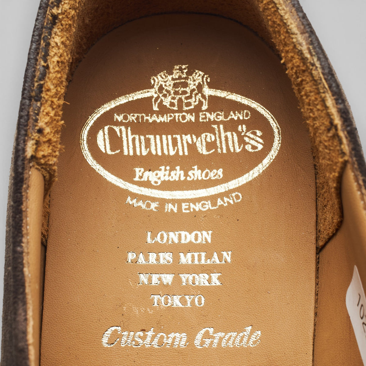 MTO 'Westbury' Brown Suede Monk Strap UK 6 G