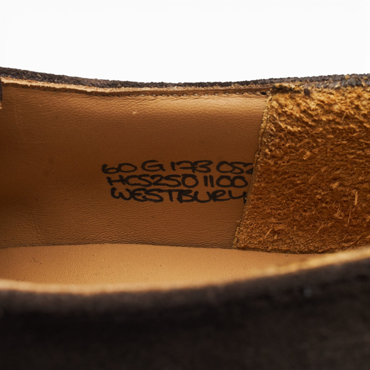 MTO 'Westbury' Brown Suede Monk Strap UK 6 G