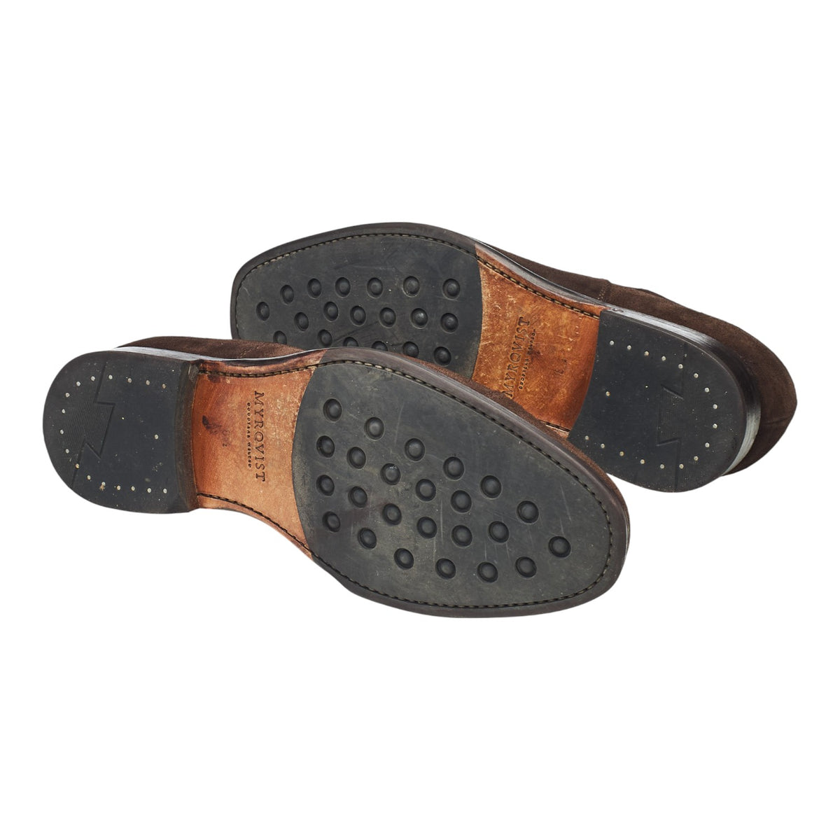 'Appelviken' Dark Brown Suede Oxford UK 8.5