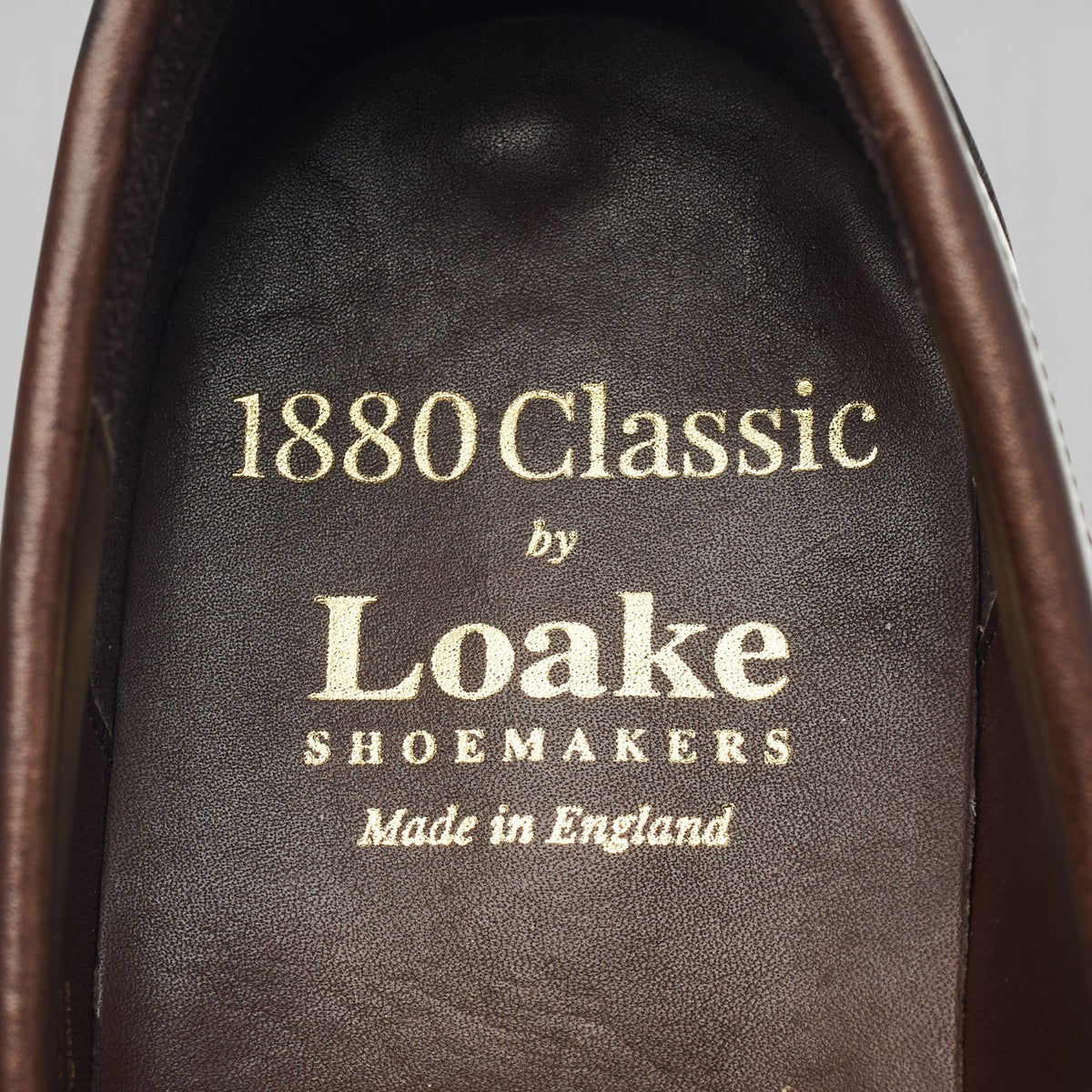 1880 'Hornbeam' Dark Brown Leather Loafers UK 7 F