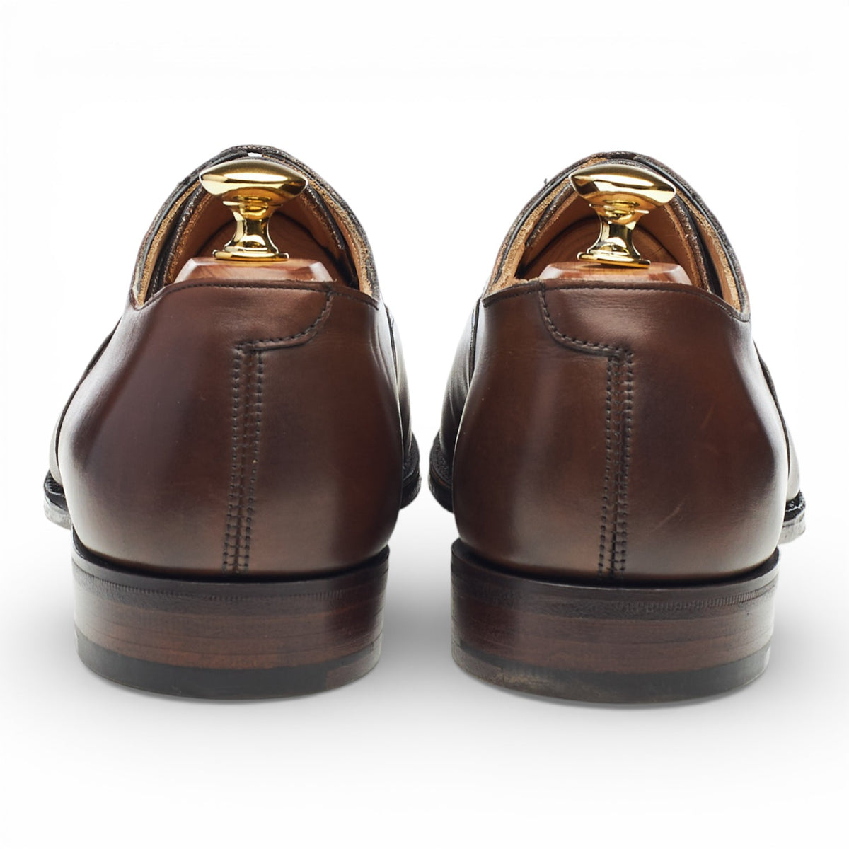 'Alfred' Dark Brown Leather Oxford UK 6.5 F