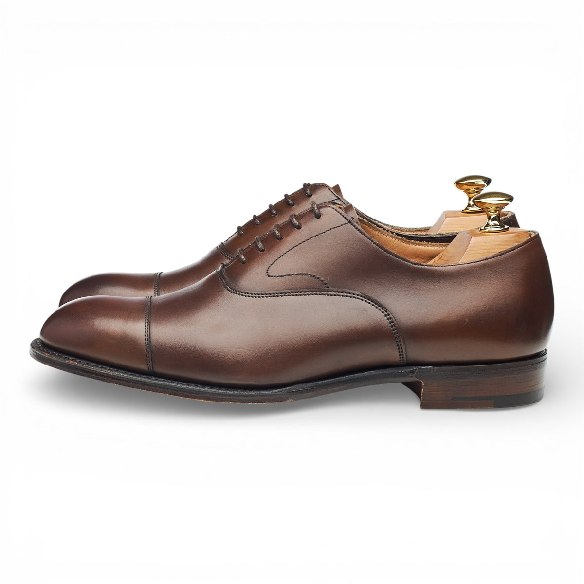 'Alfred' Dark Brown Leather Oxford UK 6.5 F