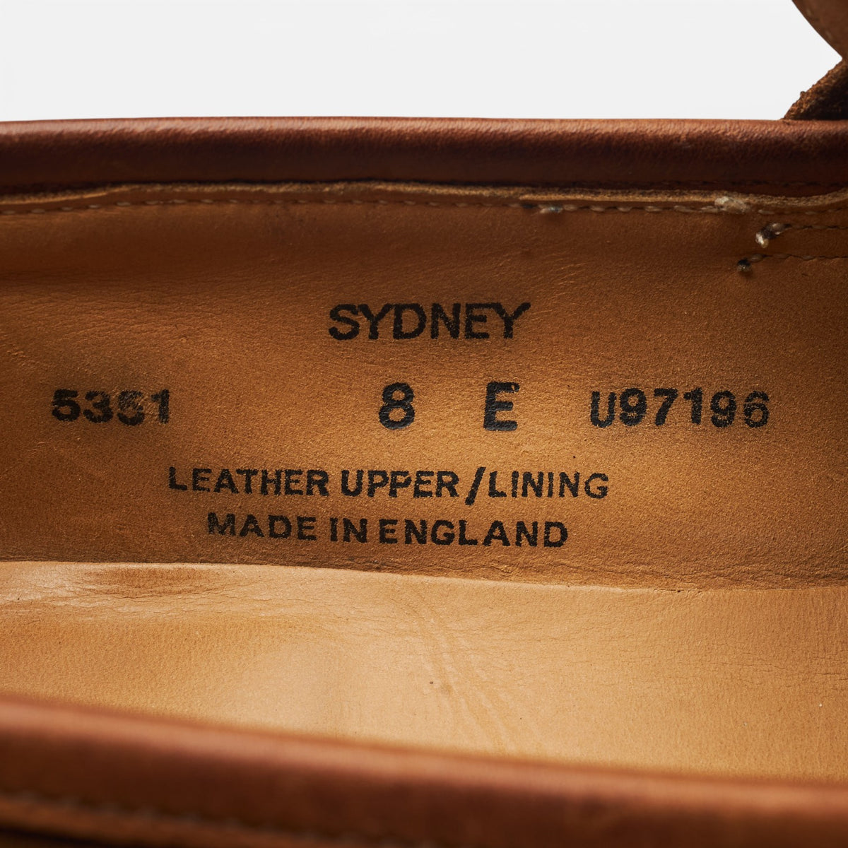'Sydney' Snuff Brown Suede Loafers UK 8 E