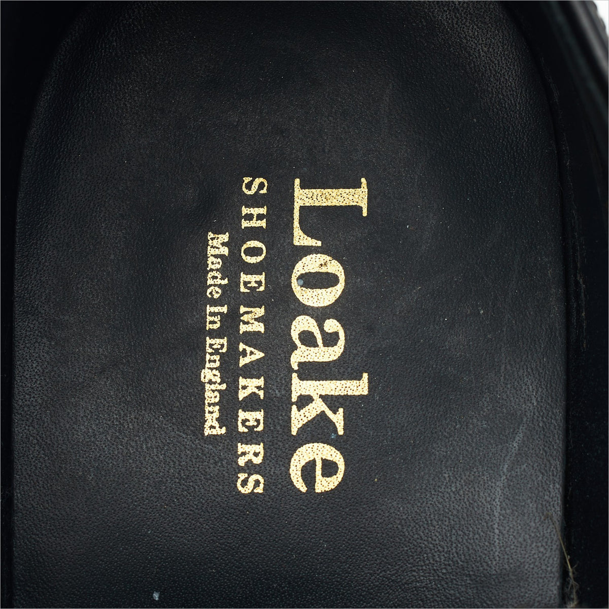 'Overton' Black Leather Oxford Brogues UK 9 F