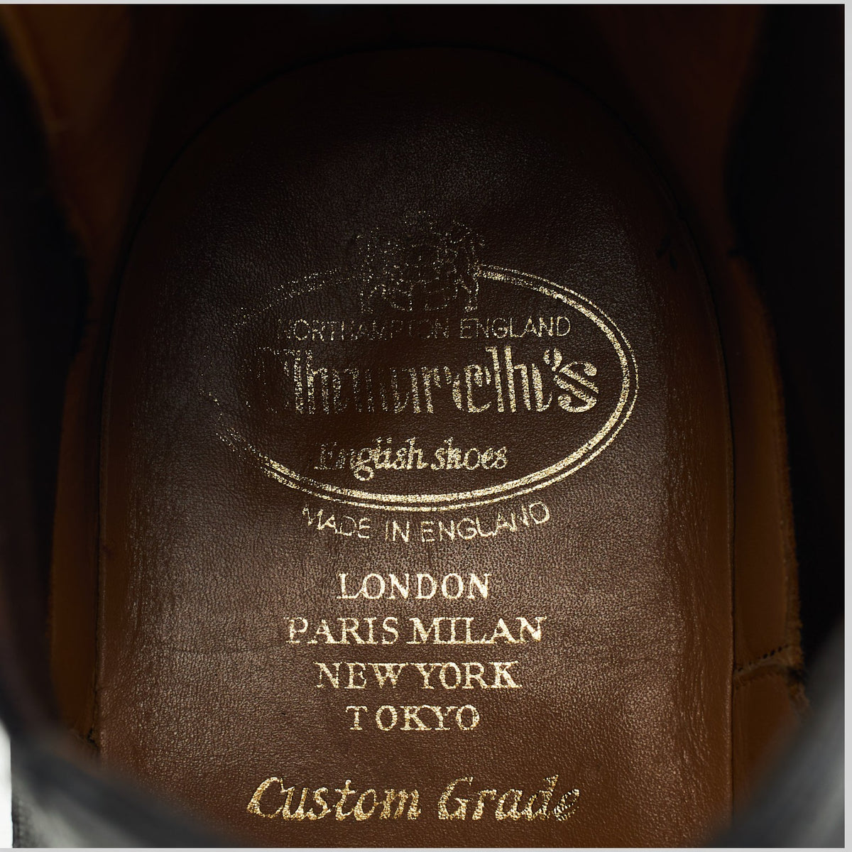 'Amberley' Black Leather Chelsea Boots UK 9.5 F