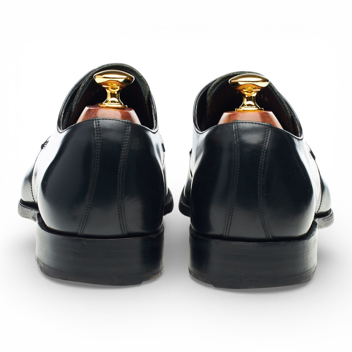 'Darlington' Black Leather Derby UK 9 F