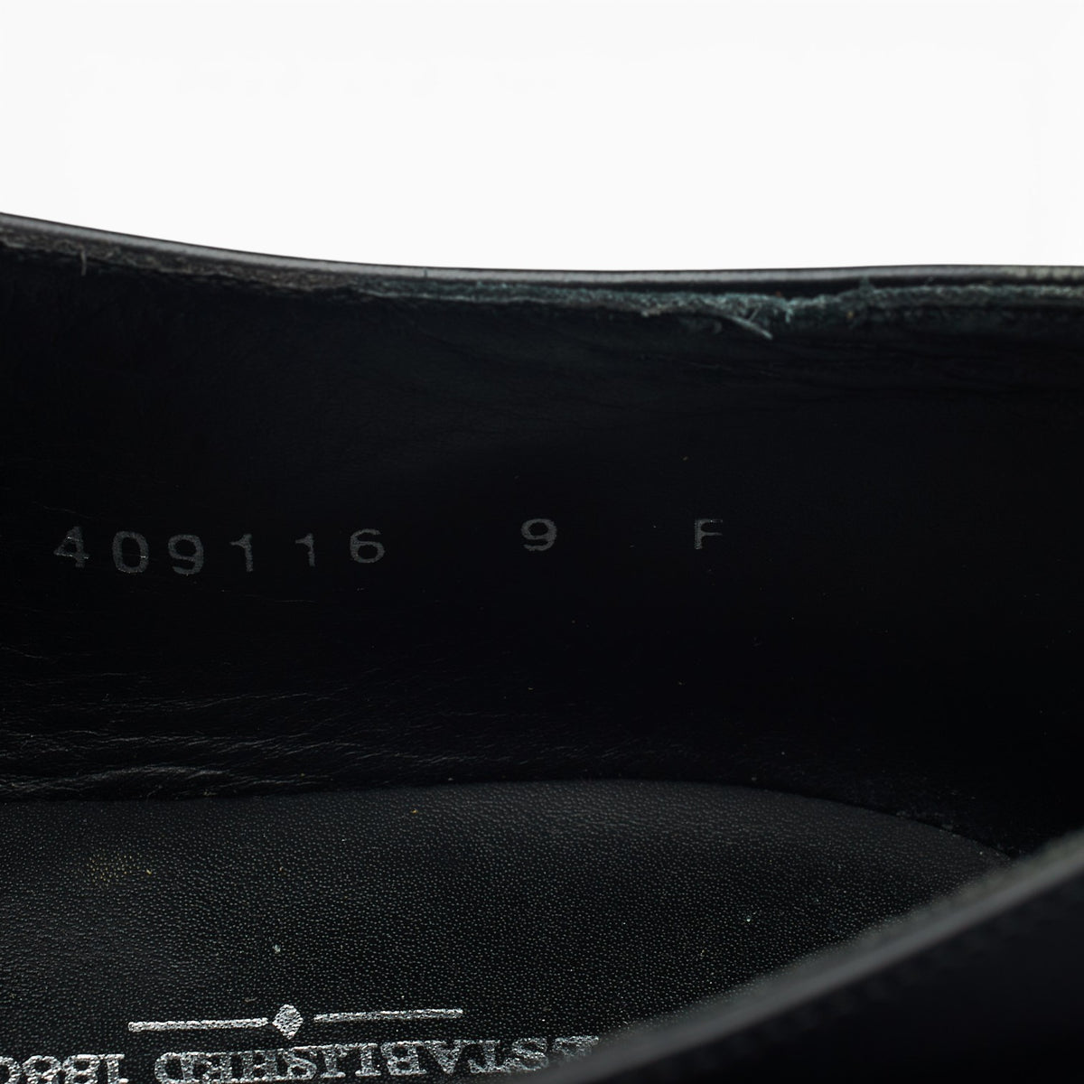 'Darlington' Black Leather Derby UK 9 F