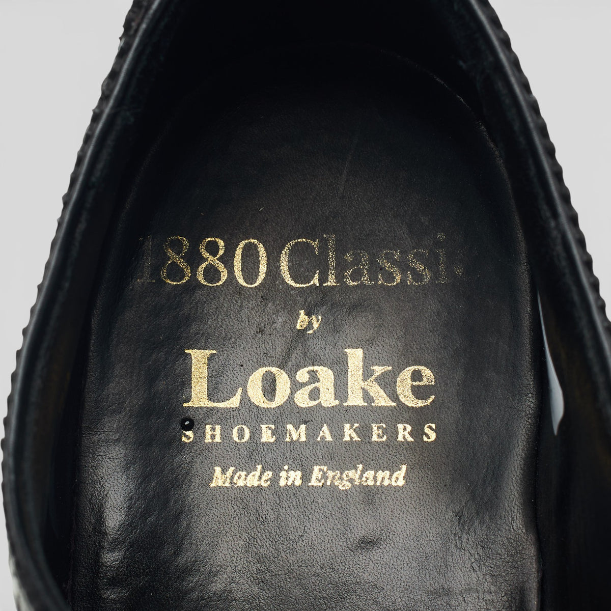 1880 'Fleet' Black Leather Oxford Brogues UK 7 F
