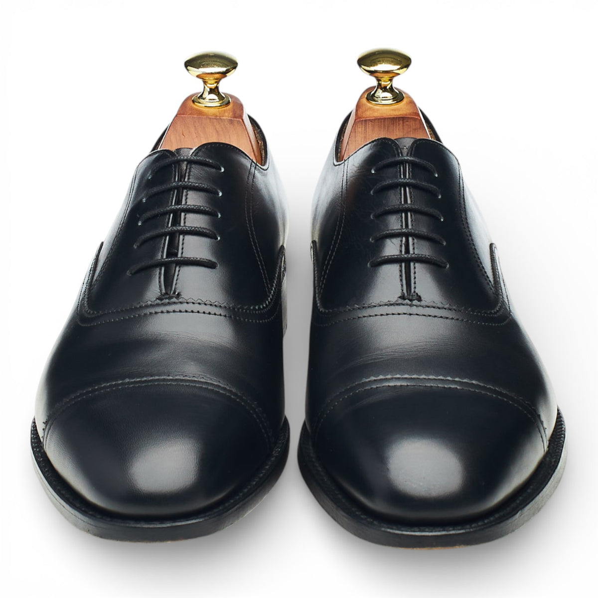 'Nevis' Black Leather Oxford UK 7 G