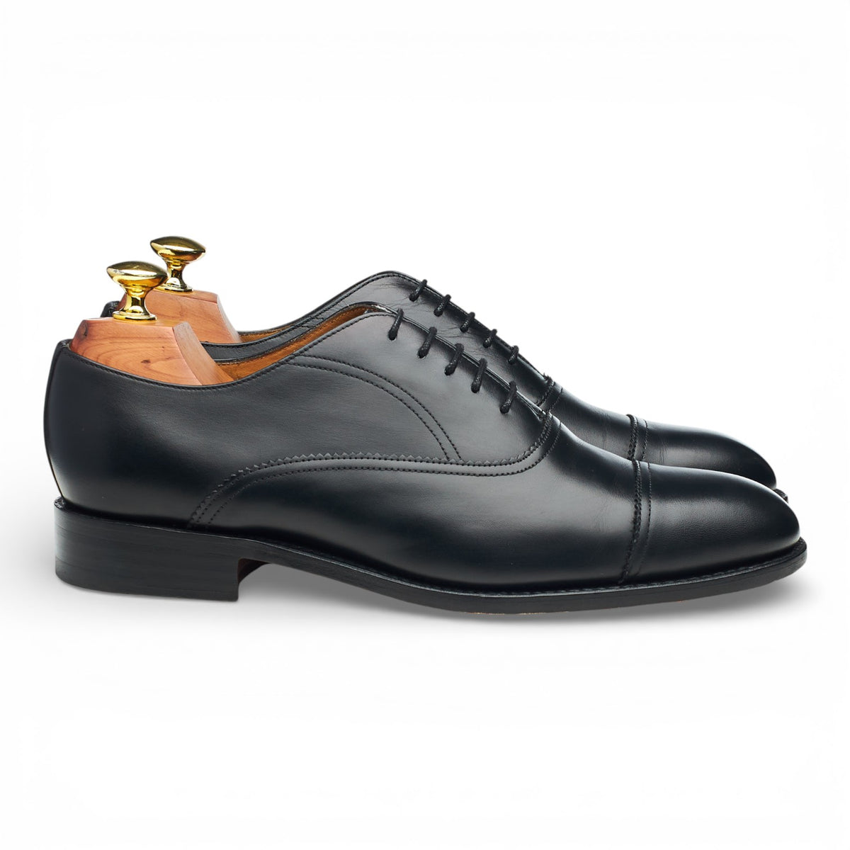 'Nevis' Black Leather Oxford UK 7 G