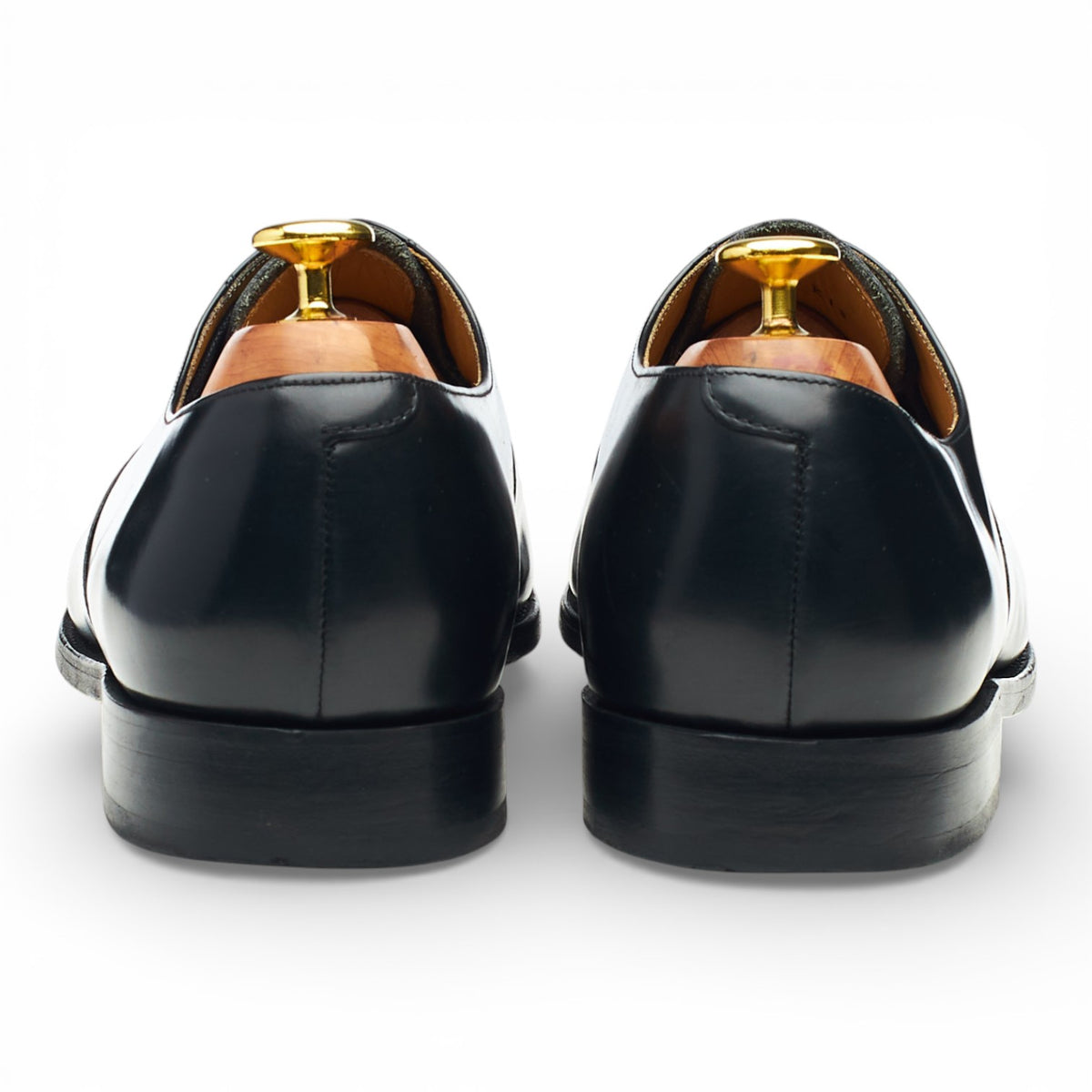 'Arnold' Black Leather Oxford UK 8.5 G