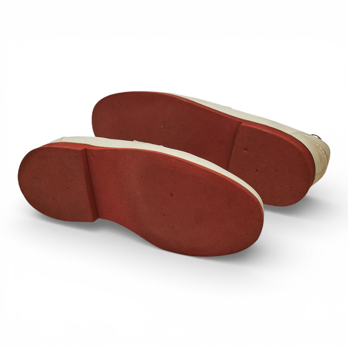 '8281' White Nubuck Loafers UK 7.5