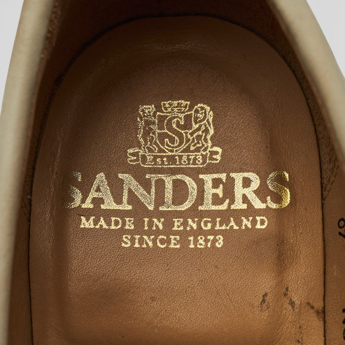 '8281' White Nubuck Loafers UK 7.5