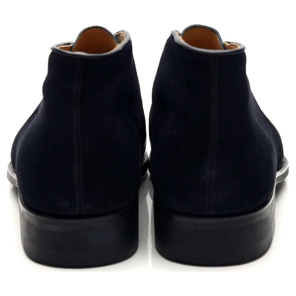 Navy Blue Calf and Suede Chukka Boots UK 10 EU 44