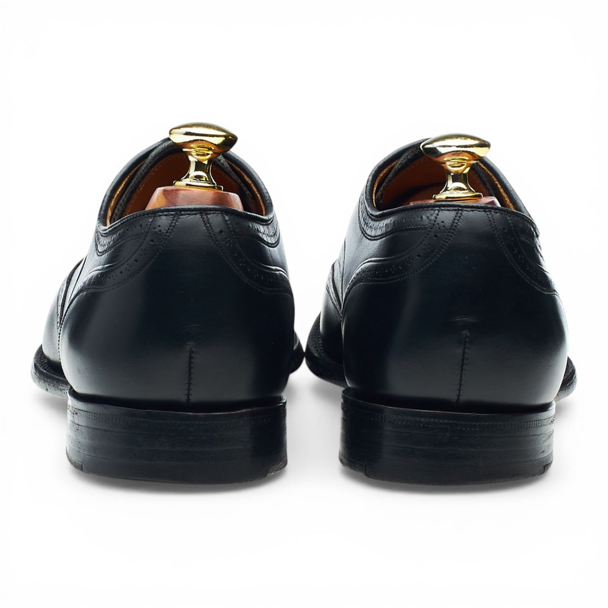'Gunthorpe' Black Leather Oxford Brogues UK 7 G