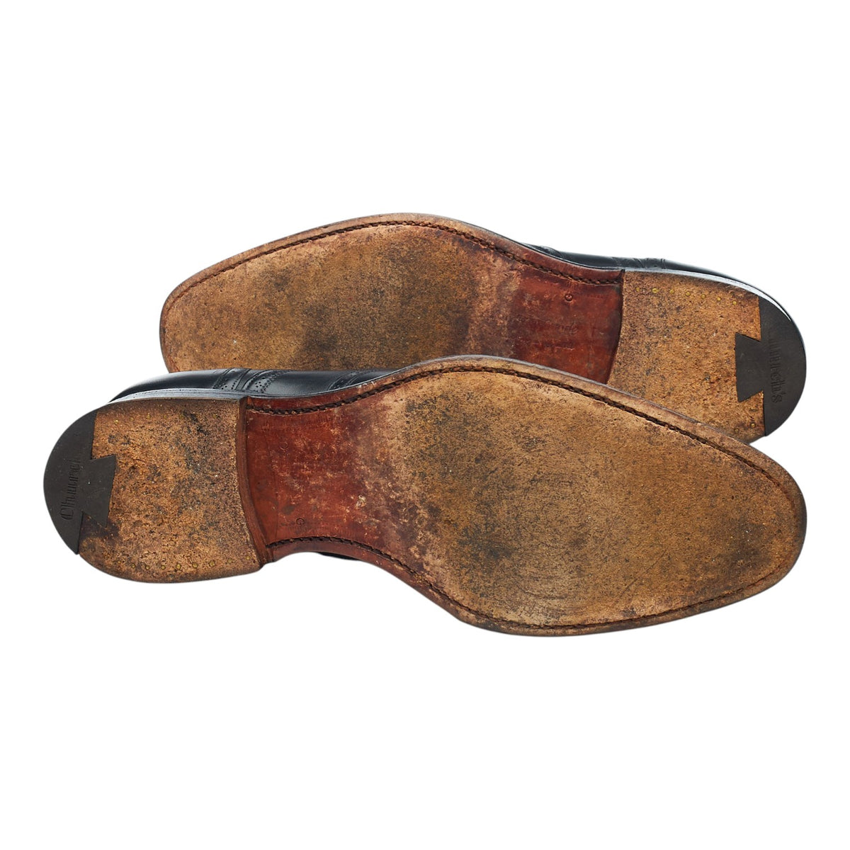 'Gunthorpe' Black Leather Oxford Brogues UK 7 G