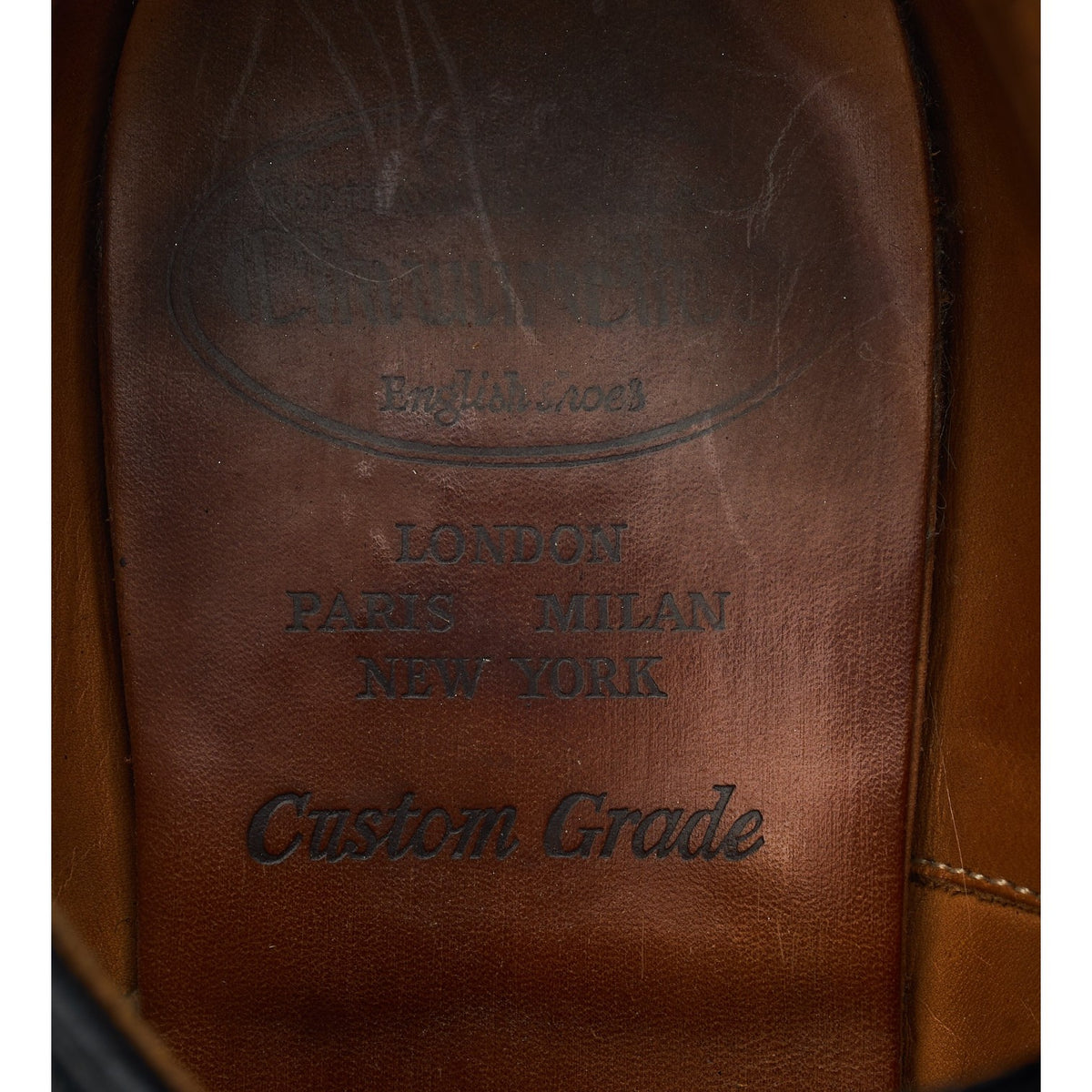 'Gunthorpe' Black Leather Oxford Brogues UK 7 G