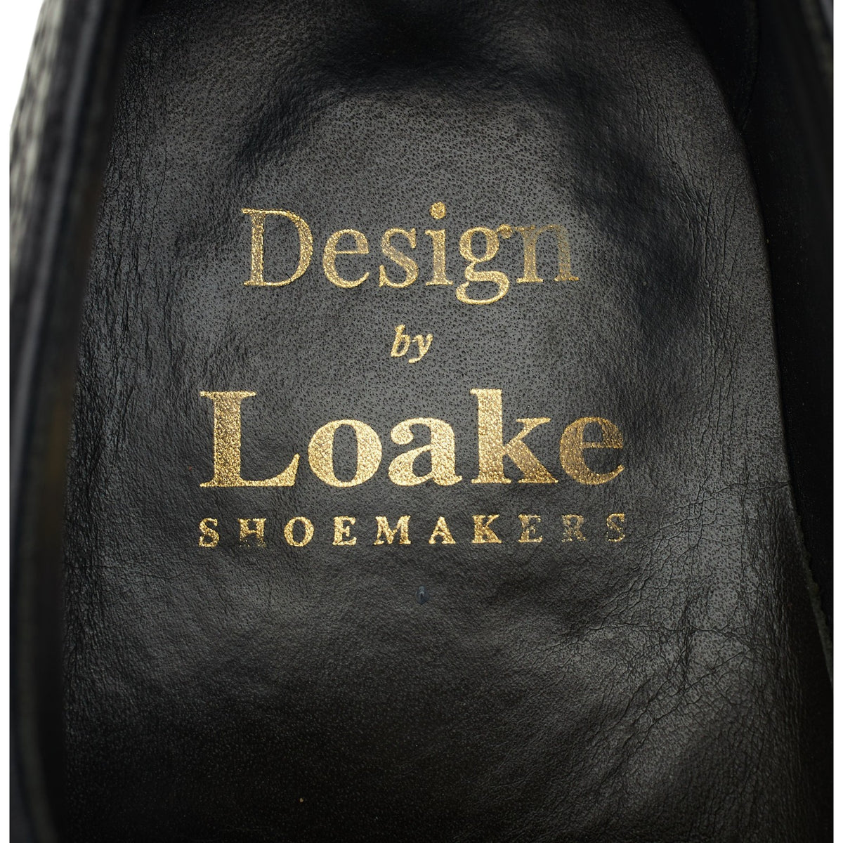 Design 'Kerridge' Black Leather Oxford Brogues UK 8 F