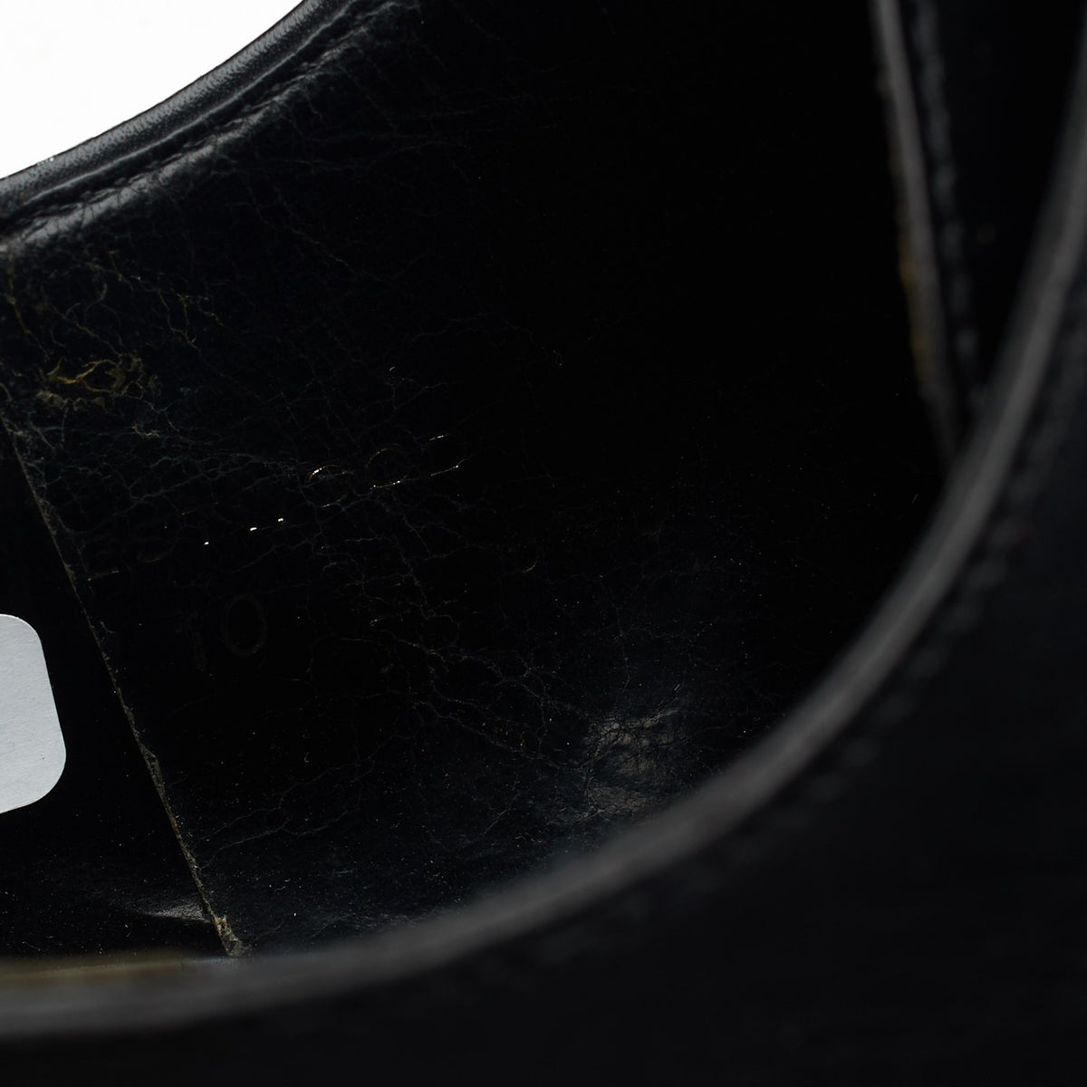 'Prestwood' Black Leather Derby UK 10 E