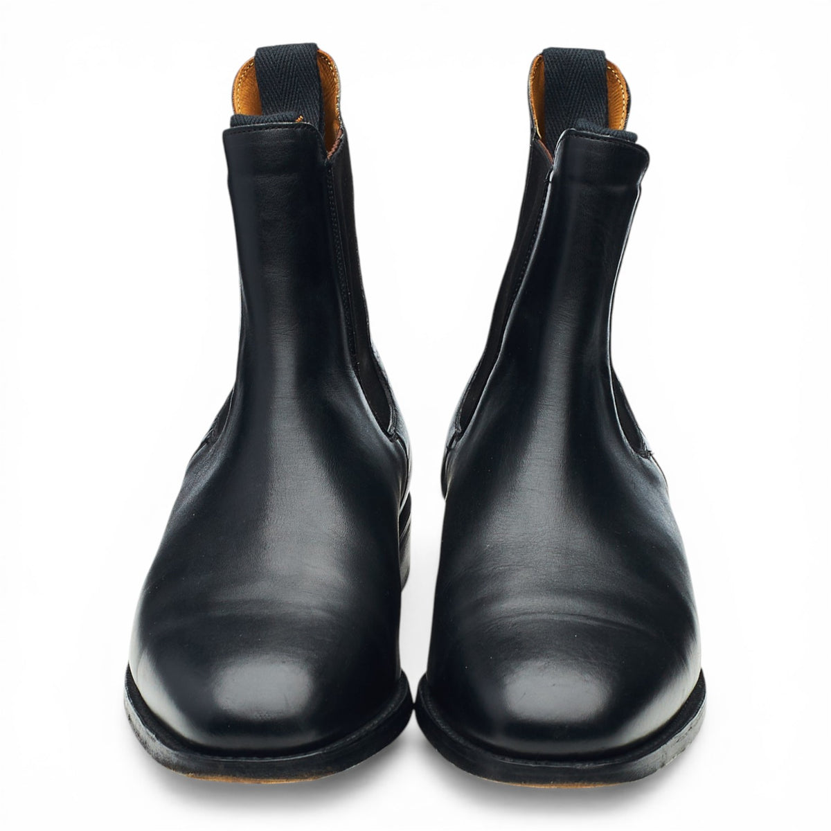 'JS6119' Black Leather Chelsea Boots UK 7