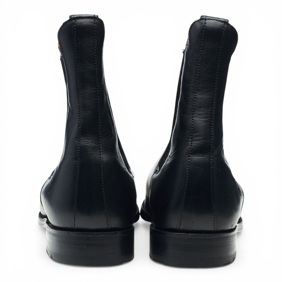 'JS6119' Black Leather Chelsea Boots UK 7
